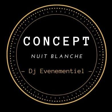 Logo concept nuit blanche